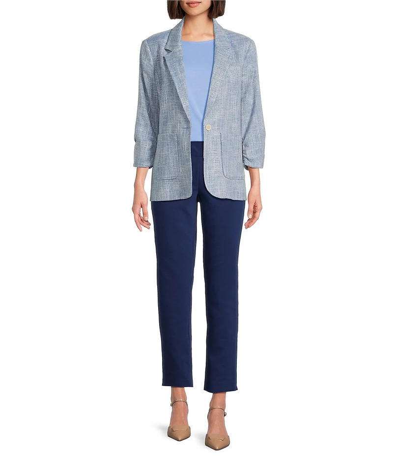 Investments the PARK AVE fit Elite Stretch Ankle Straight Pants