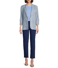 Investments the PARK AVE fit Elite Stretch Ankle Straight Pants