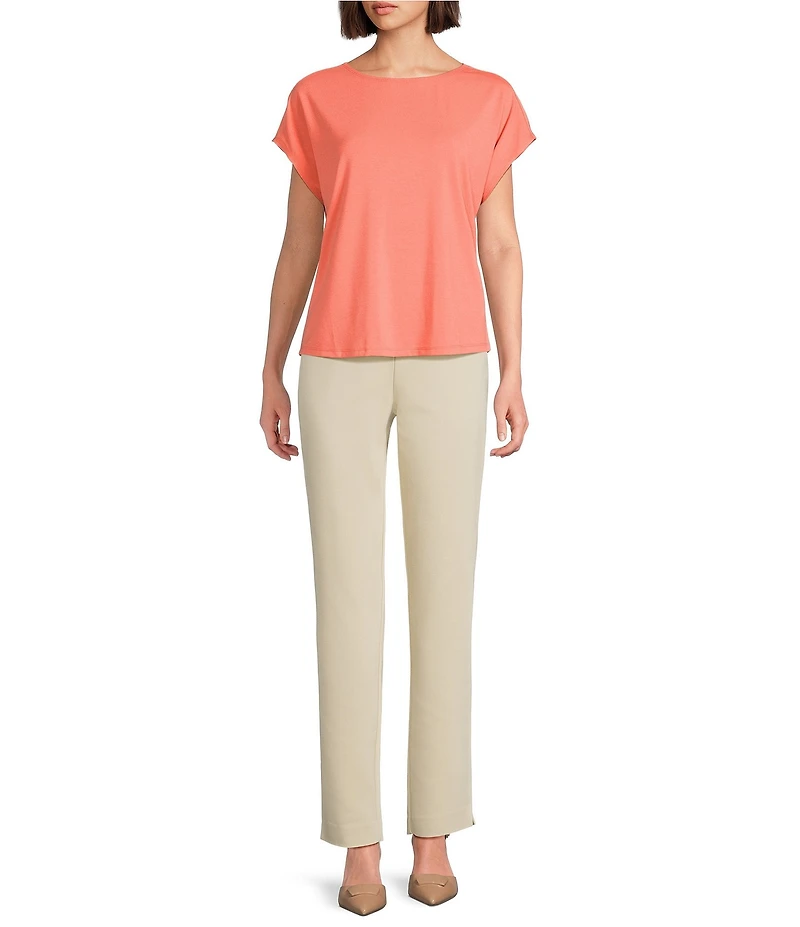 Investments the PARK AVE fit Elite Stretch Ankle Straight Pants