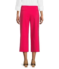 Investments the PARK AVE fit Elite Stretch Pull On Wide Leg Crop Pants