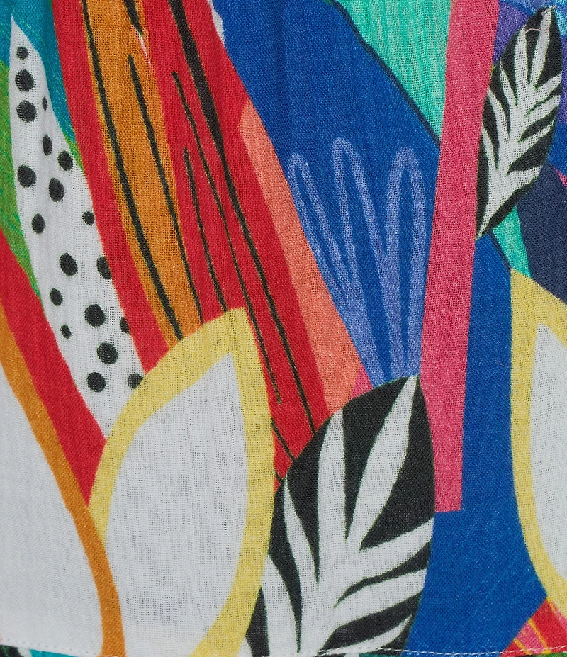 Investments Tropical Delight Pull-On Coordinating Maxi Skirt