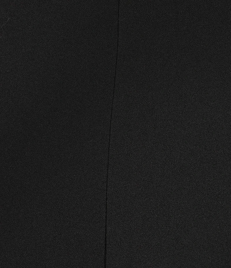 Investments Wide Leg Embroidery Cut Out Crop Pants