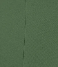 Investments Wide Leg Embroidery Cut Out Crop Pants
