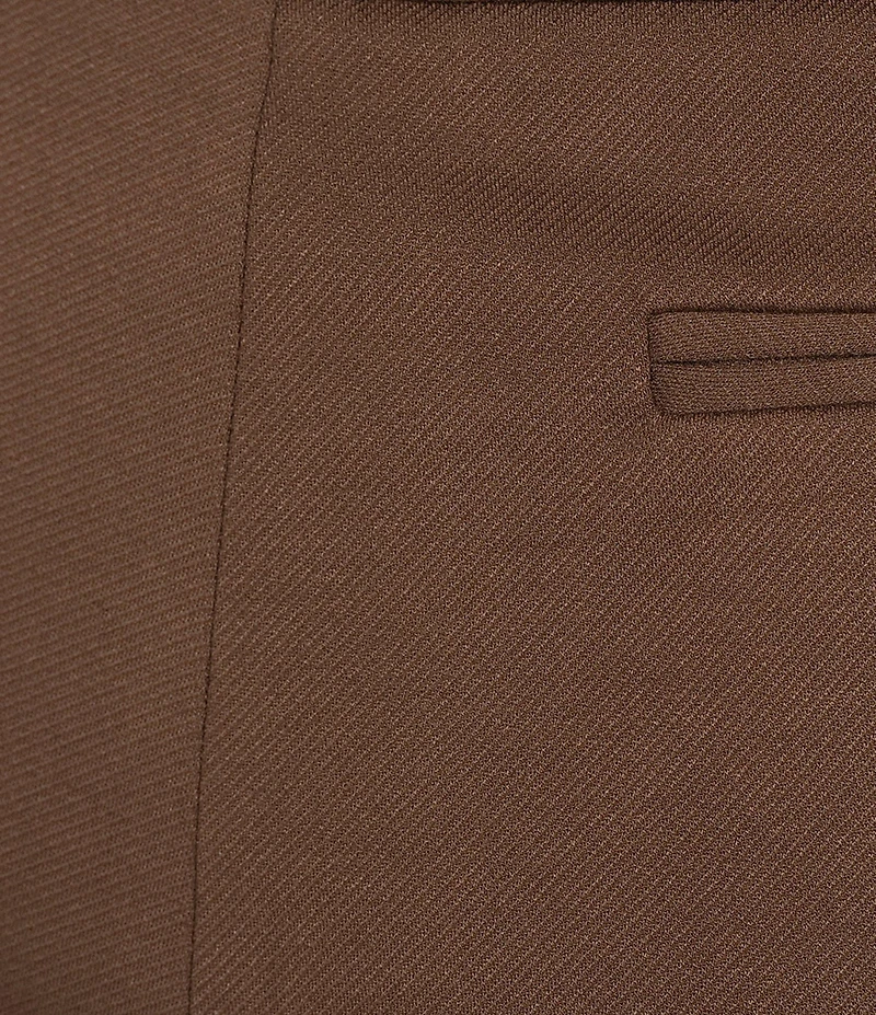 Investments Wide Leg Pull On Twill Crop Pants