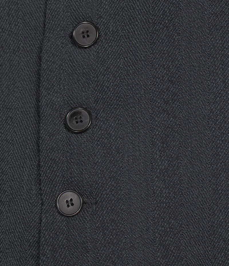 IRO Benyo Tweed V-Neck Sleeveless Button Front Vest