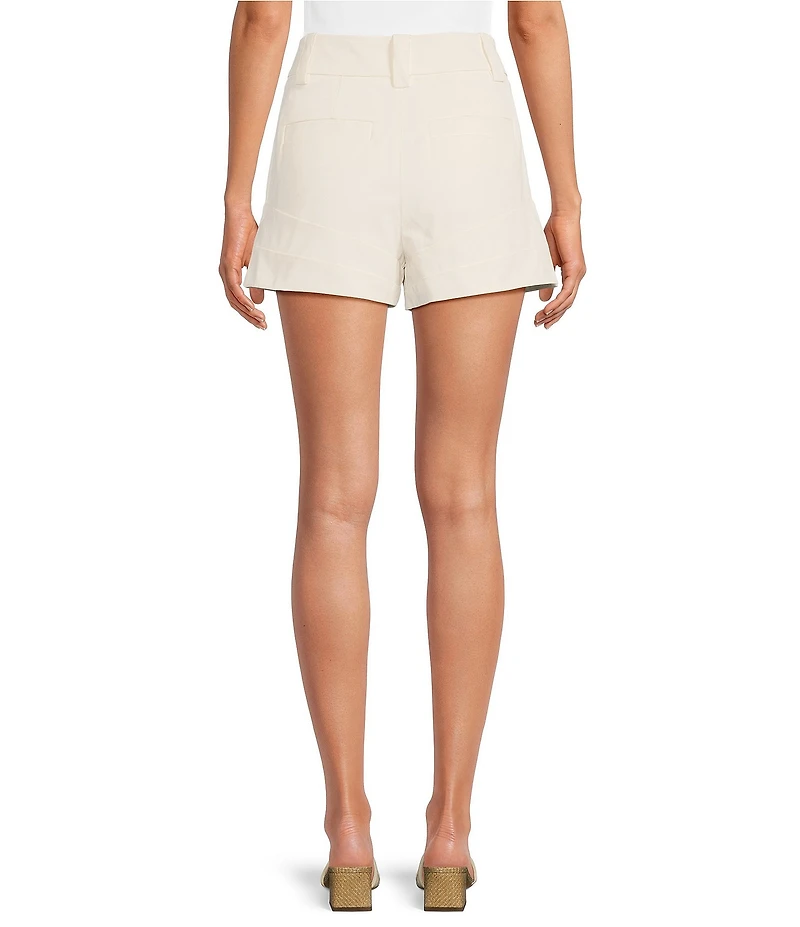 IRO Bira Flat Front Belt Loop Shorts