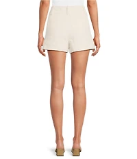 IRO Bira Flat Front Belt Loop Shorts