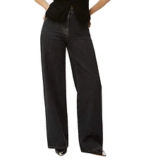 IRO Cassiopee Denim High Rise Wide Leg Jeans
