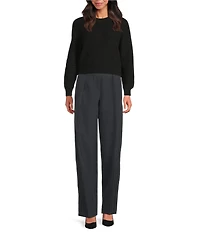 IRO Celena Round Neck Long Sleeve Sweater