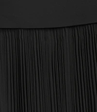 IRO Cinna Woven Pleated Side Slit Midi Skirt