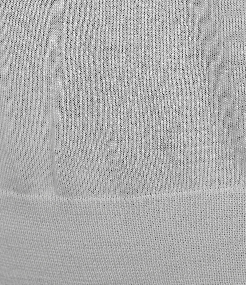 IRO Knit V-Neck Wool Blend Elbow Sleeve Sweater Top