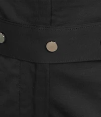IRO Melania Twill Mid Rise Straight Leg Belted Pants