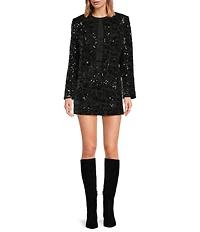 IRO Opina Sequin Mini Skirt