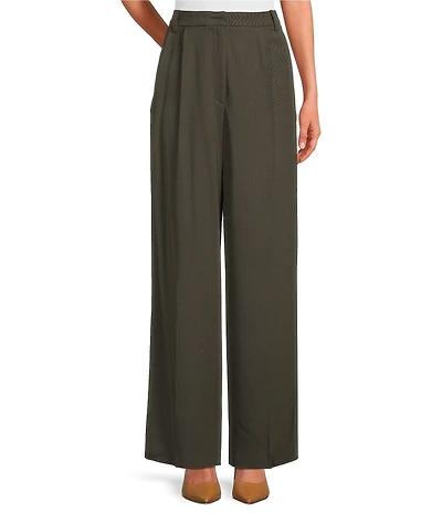 IRO Pallia High Waisted Wide Leg Trouser Pants