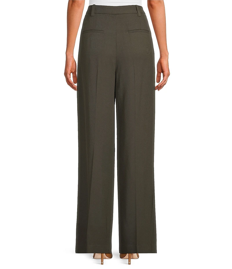IRO Pallia High Waisted Wide Leg Trouser Pants