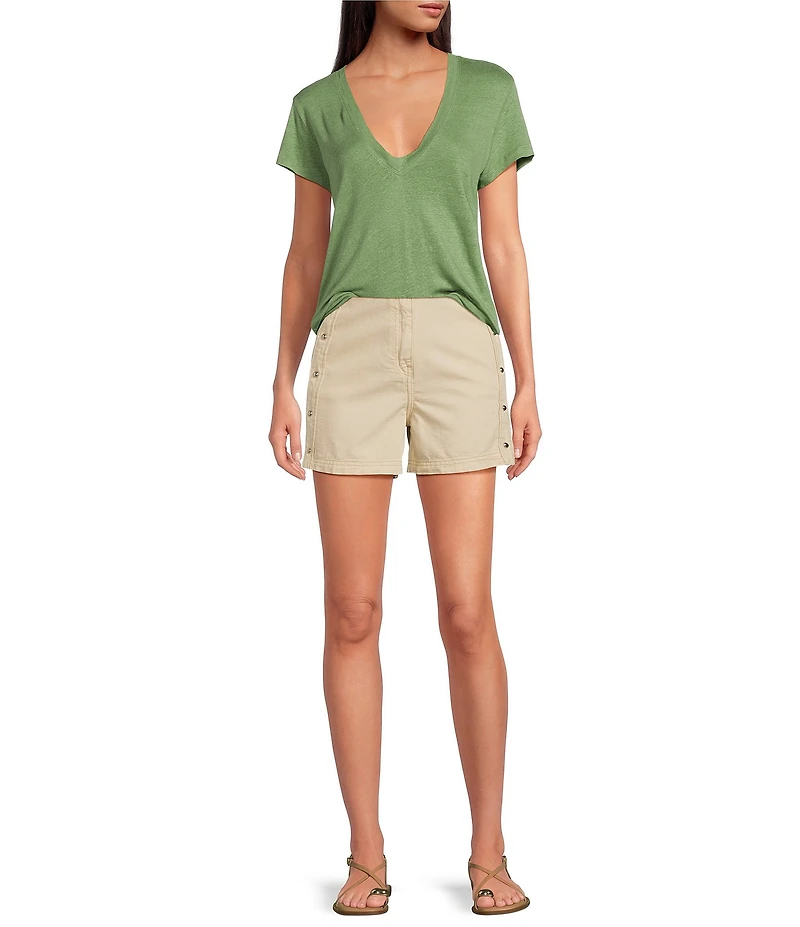IRO Rodeo V-Neck Short Sleeve Tee