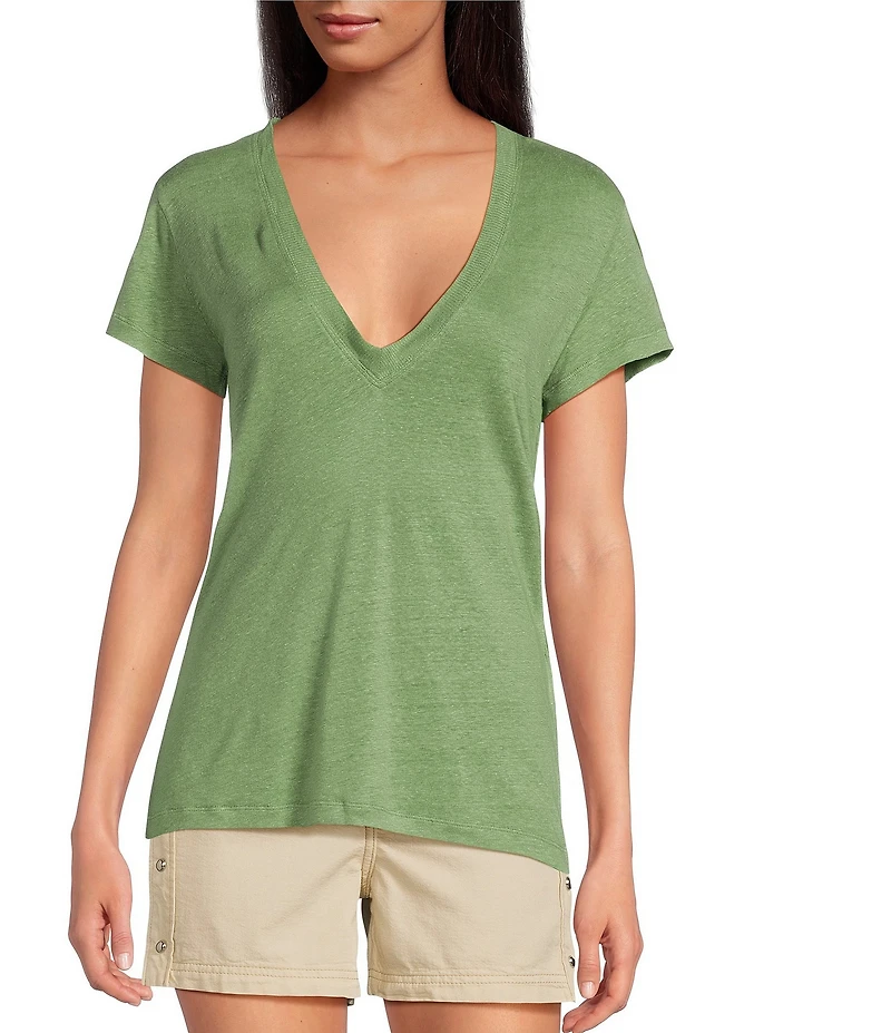 IRO Rodeo V-Neck Short Sleeve Tee