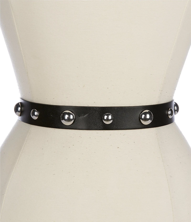 IRO Stuffy Flat Back Studded Belt