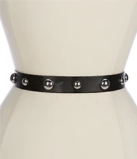 IRO Stuffy Flat Back Studded Belt