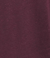 IRO Woven Linen Third Crew Neck Short Sleeve Tee Shirt