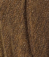 IRO Ysane Metallic High Collar Long Sleeve Twist Front Blouse