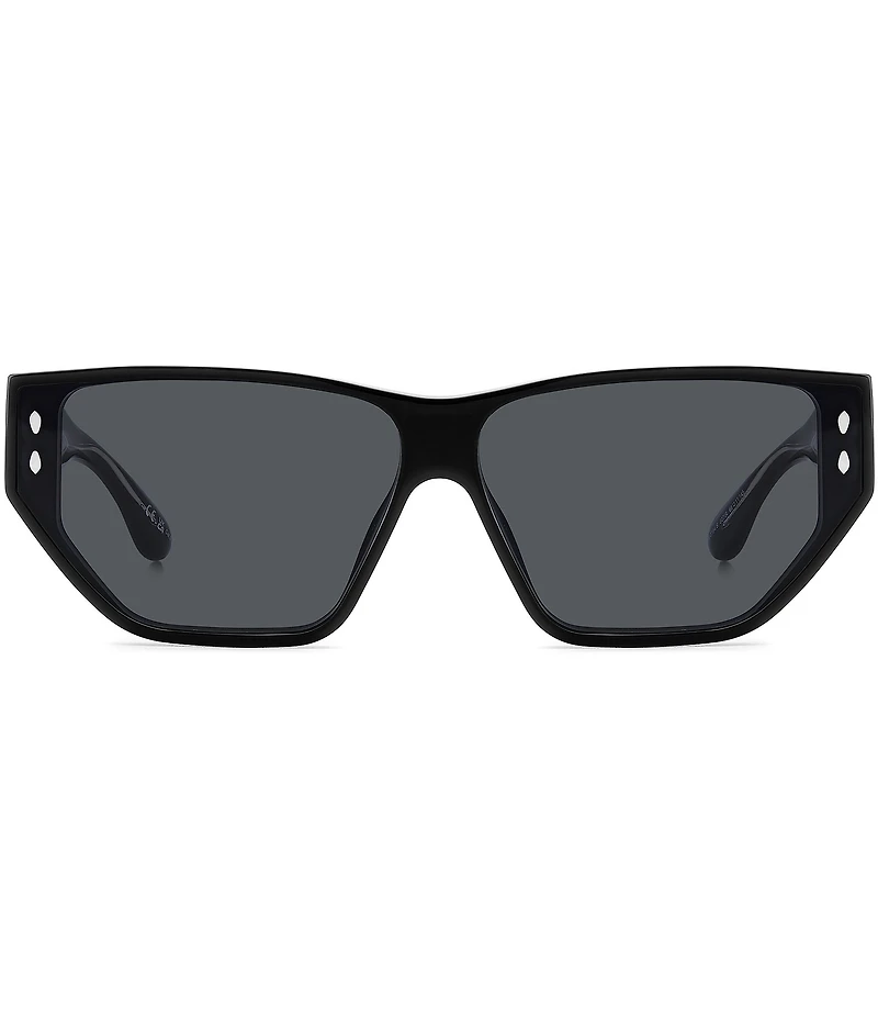 Isabel Marant Women's IM0184 66mm Havana Rectangle Sunglasses