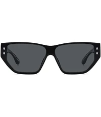 Isabel Marant Women's IM0184 66mm Havana Rectangle Sunglasses