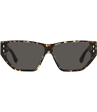 Isabel Marant Women's IM0184 66mm Havana Rectangle Sunglasses