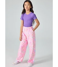 Iscream Girls Short Sleeve Rib-Knit T-Shirt