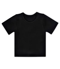 Iscream Big Girls Short Sleeve Rib-Knit T-Shirt