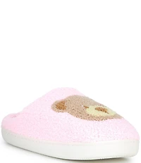 Iscream Big Girls Beary Cute Chenille Slippers