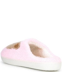Iscream Big Girls Beary Cute Chenille Slippers