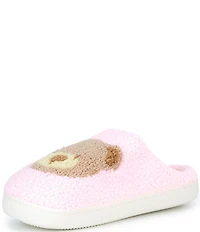 Iscream Big Girls Beary Cute Chenille Slippers