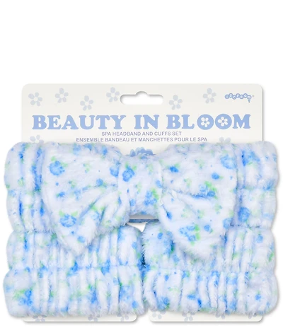 Iscream Big Girls Blue Ditsy Spa Set