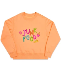 Iscream Big Girls Corey Paige Junk Food Long Sleeve Sweatshirt