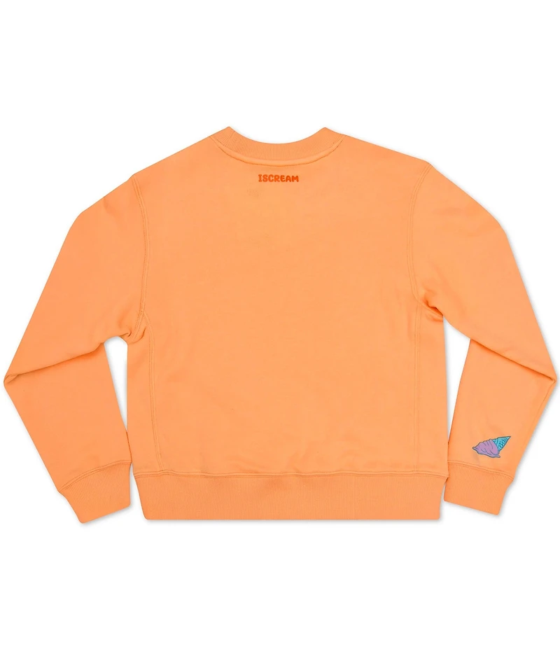 Iscream Big Girls Corey Paige Junk Food Long Sleeve Sweatshirt