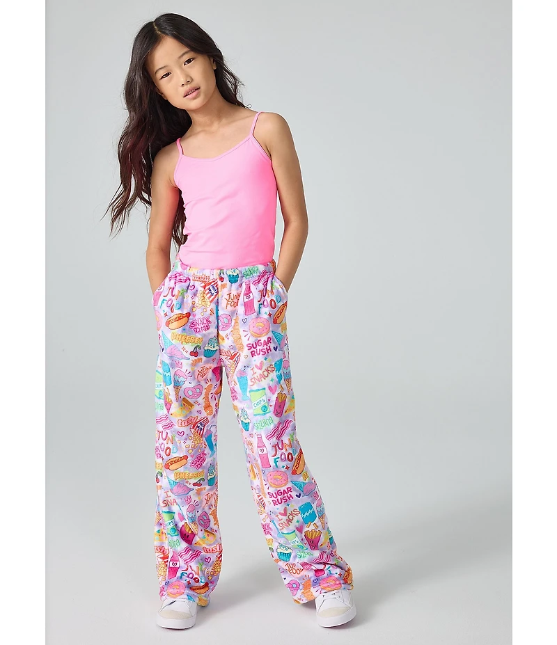 Iscream Big Girls Corey Paige Junk Food Plush Pants