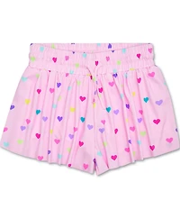 Iscream Big Girls Heart Confetti Butterfly Shorts