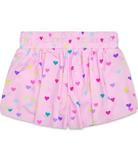 Iscream Big Girls Heart Confetti Butterfly Shorts