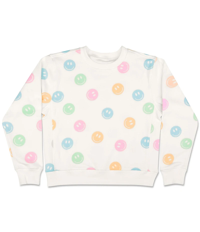 Iscream Big Girls Made You Smile Sweatshirt