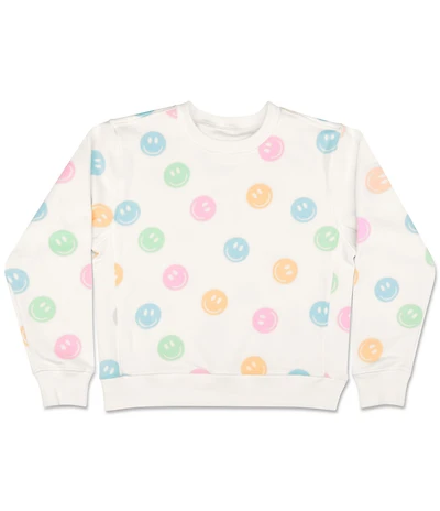 Iscream Big Girls Made You Smile Sweatshirt