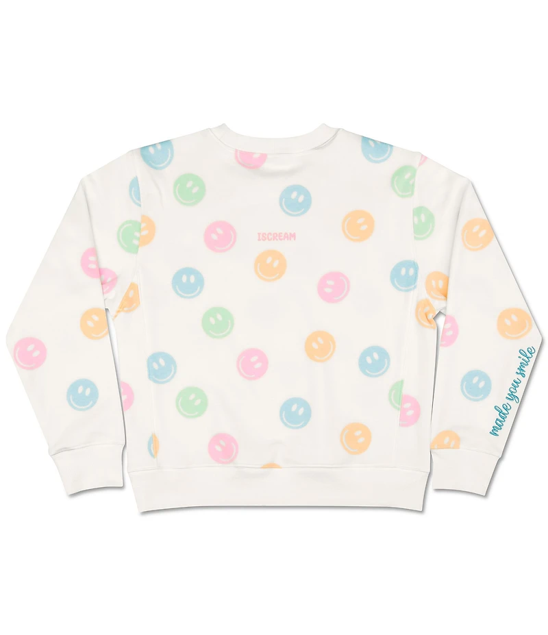 Iscream Big Girls Made You Smile Sweatshirt