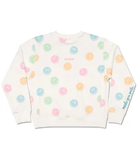 Iscream Big Girls Made You Smile Sweatshirt