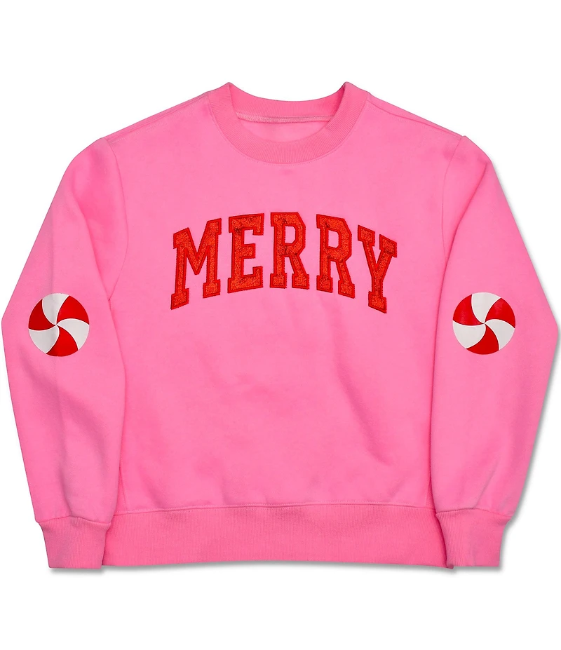 Iscream Big Girls Merry Sweatshirt