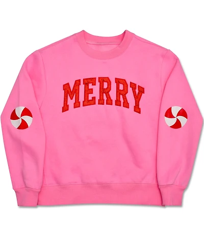 Iscream Big Girls Merry Sweatshirt
