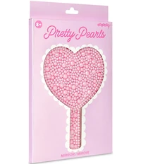 Iscream Girls Pearl Embellished Hand Held Mirror