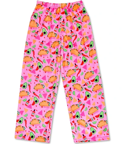 Iscream Big Girls Taco Love Plush Pants