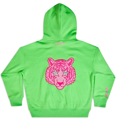Iscream Big Girls Tiger Hoodie Long Sleeve Sweatshirt