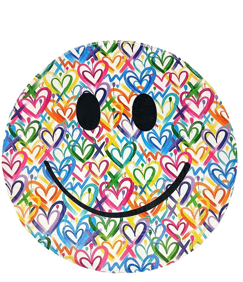 Iscream Corey Paige Hearts Plush Blanket