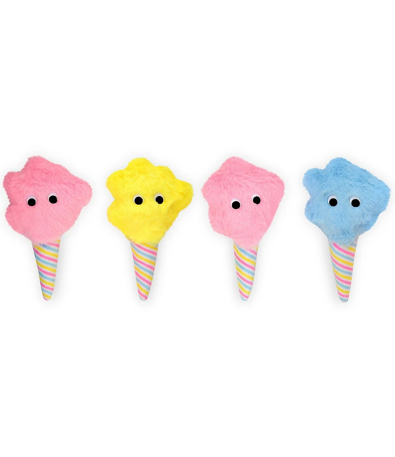 Iscream Cotton Candy Sweets Fleece 5-Piece Plush Set